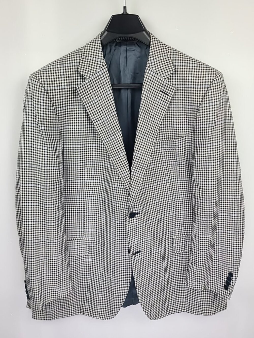 Canali Men's 48L (US) Gray Wool Cashmere Sports Coat Blazer Made in Italy
